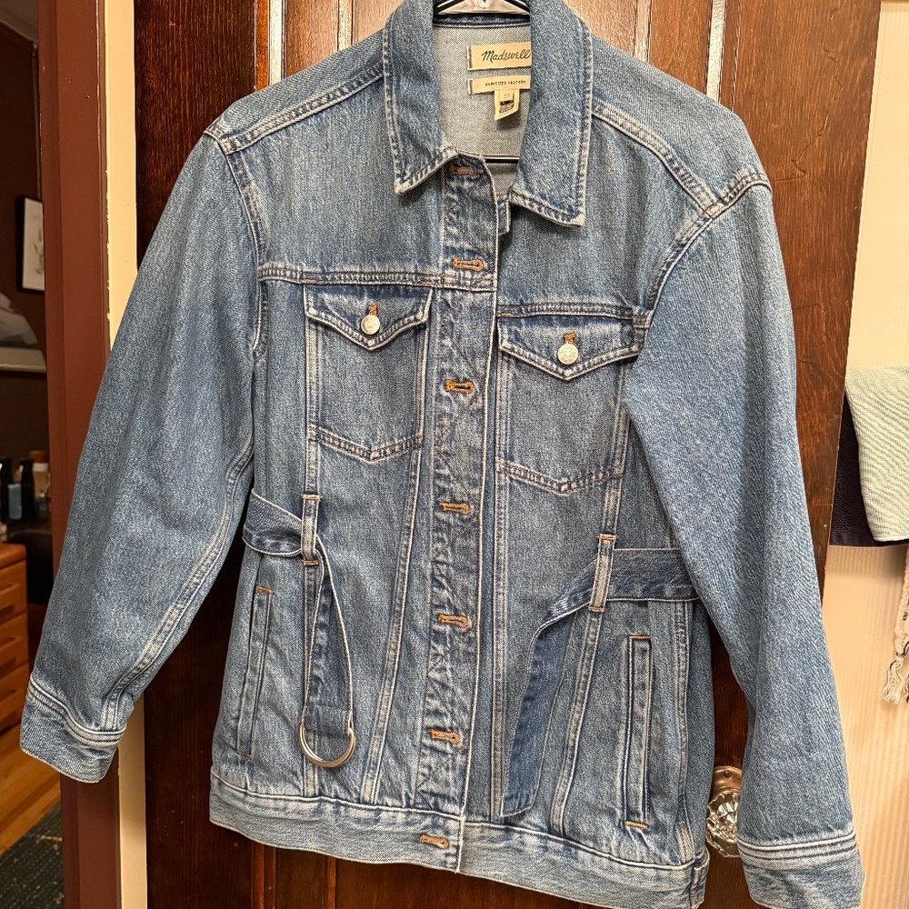 Madewell Oversized Trucker Jean Jacket